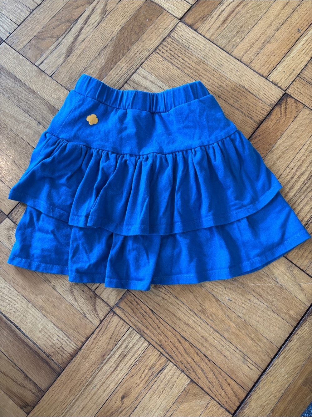 Official Girl Scouts Daisy Blue Tiered Ruffle Skirt